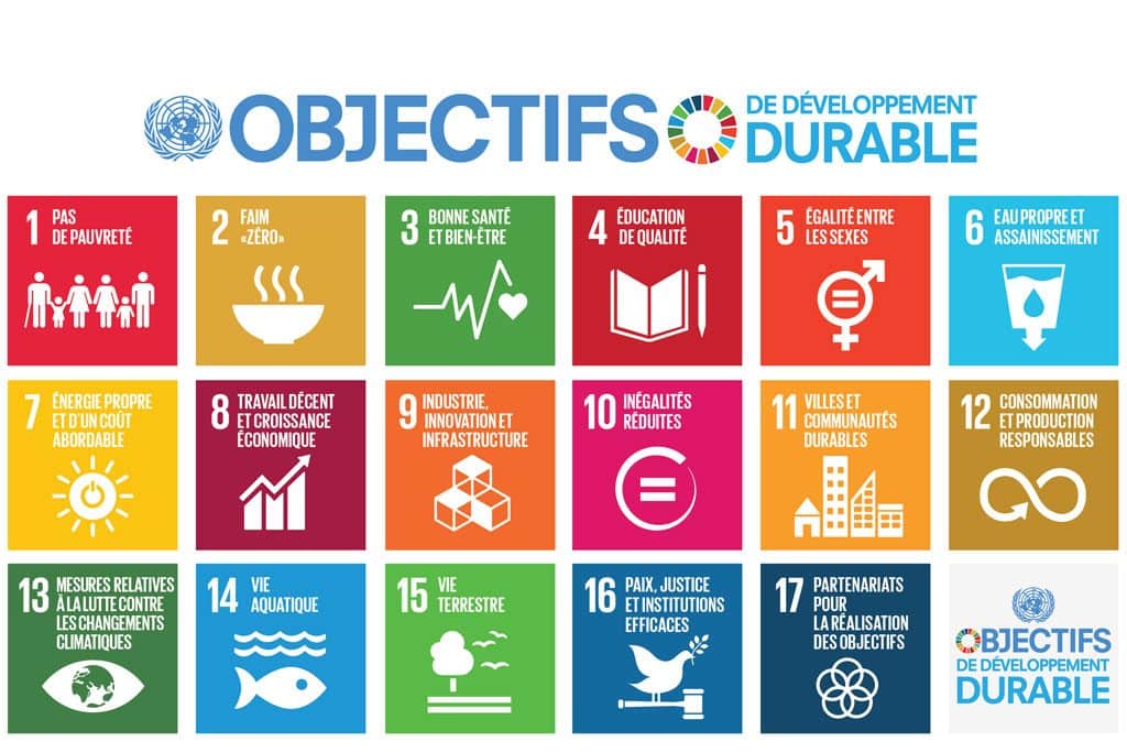 Les 17 objectifs de développement durable des Nations Unies